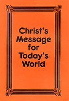 Christ's Message For Today's World 