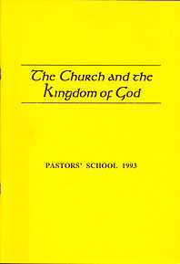 The Church and the Kingdom of God